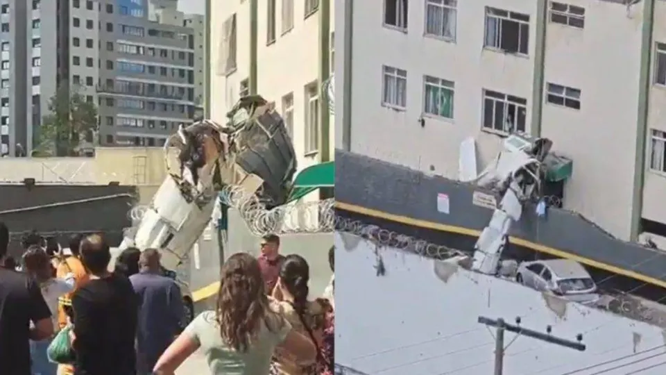 Moradores de prédio atingido por avião em BH são liberados para voltar para apartamentos