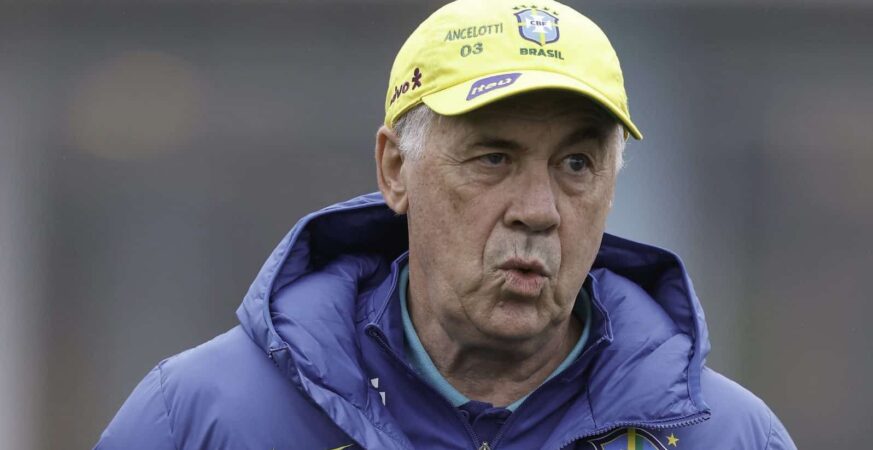 Ancelotti sobre convocar Neymar para a Copa: “Depende apenas dele”