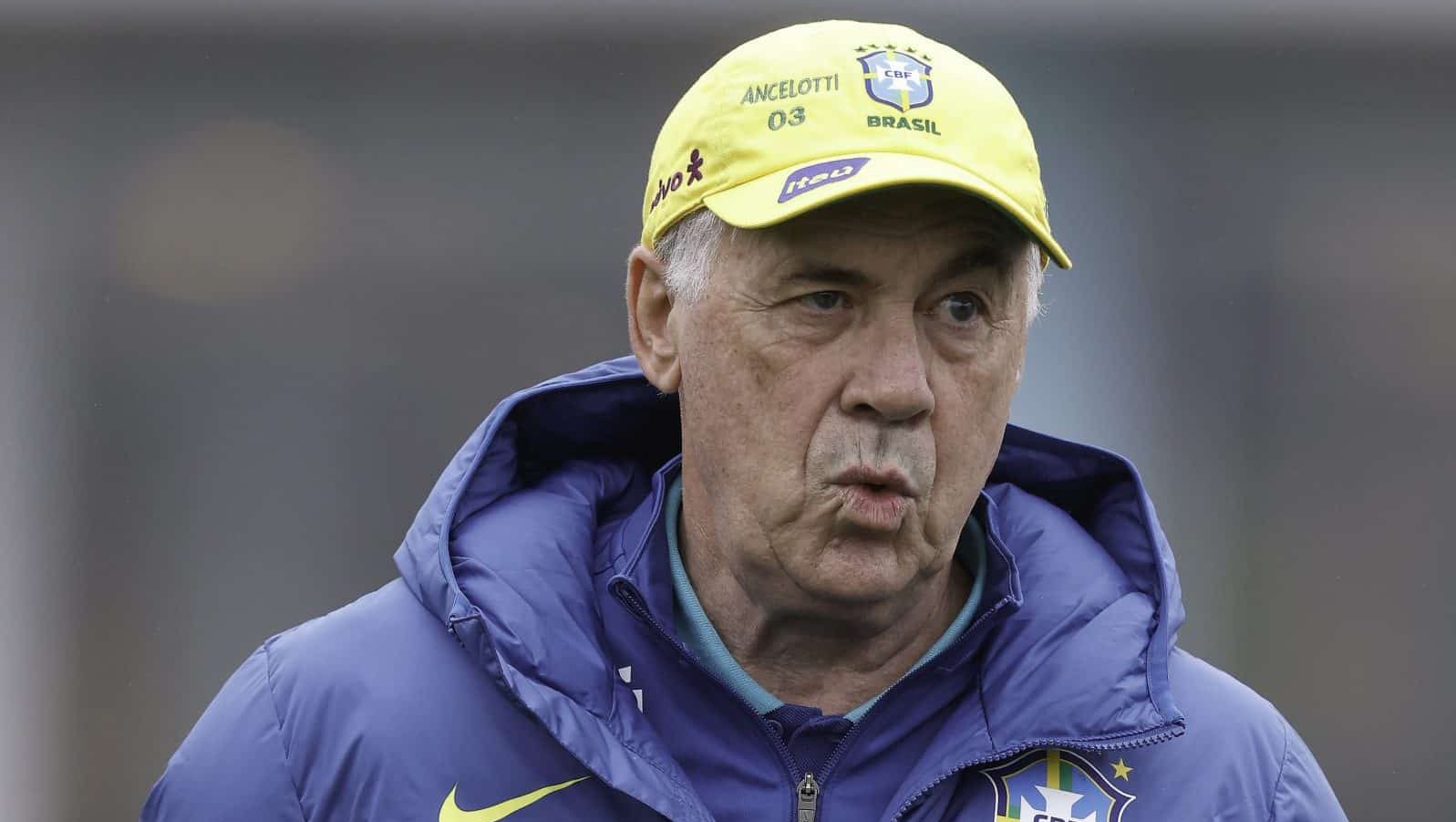 Ancelotti sobre convocar Neymar para a Copa: “Depende apenas dele”