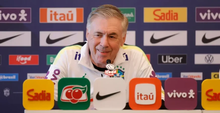 CBF encaminha renovação de Carlo Ancelotti até a Copa de 2030