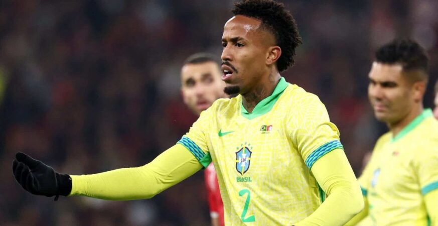 Éder Militão passará por cirurgia na coxa e está fora da Copa do Mundo