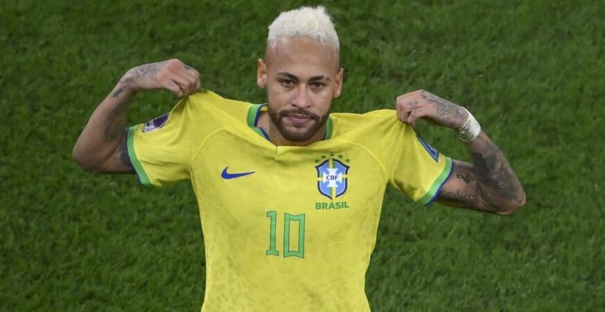 Neymar na Copa de 2022