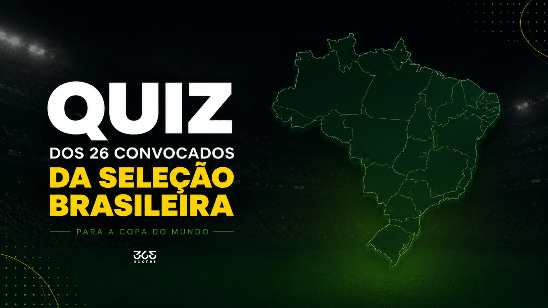 Quiz: Você conhece os 26 convocados da seleção brasileira para a Copa de 2026?
