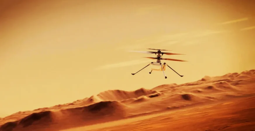 NASA prepara helicópteros supersônicos para explorar Marte em 2028