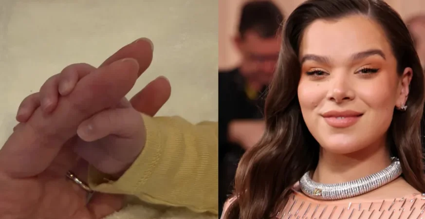 Hailee Steinfeld mostra primeiras fotos da filha recém-nascida