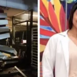 Mulher morre após bater carro em coluna da portaria de condomínio em Alphaville