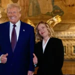Trump diz que Meloni