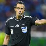 Maurizio Mariani em ação na Copa do Mundo de 2026