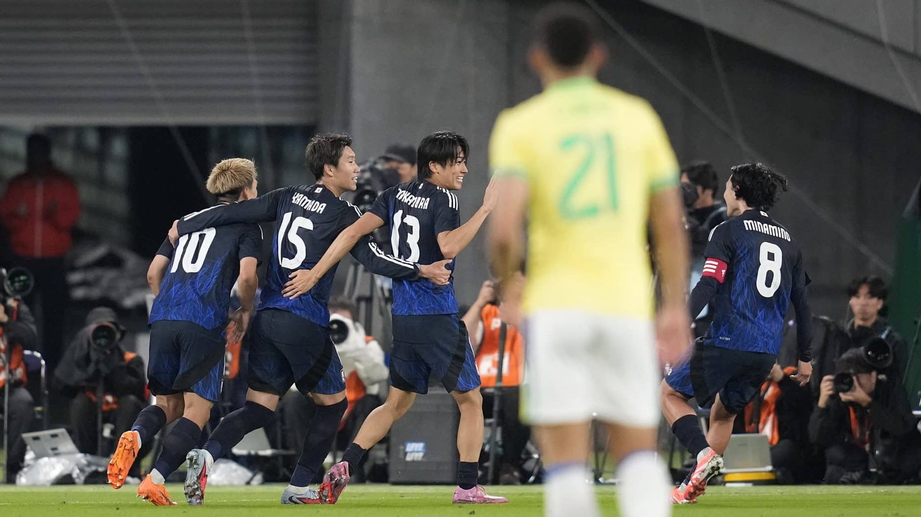 Brasil perdeu de virada para o Japão no ano passado; relembre o jogo