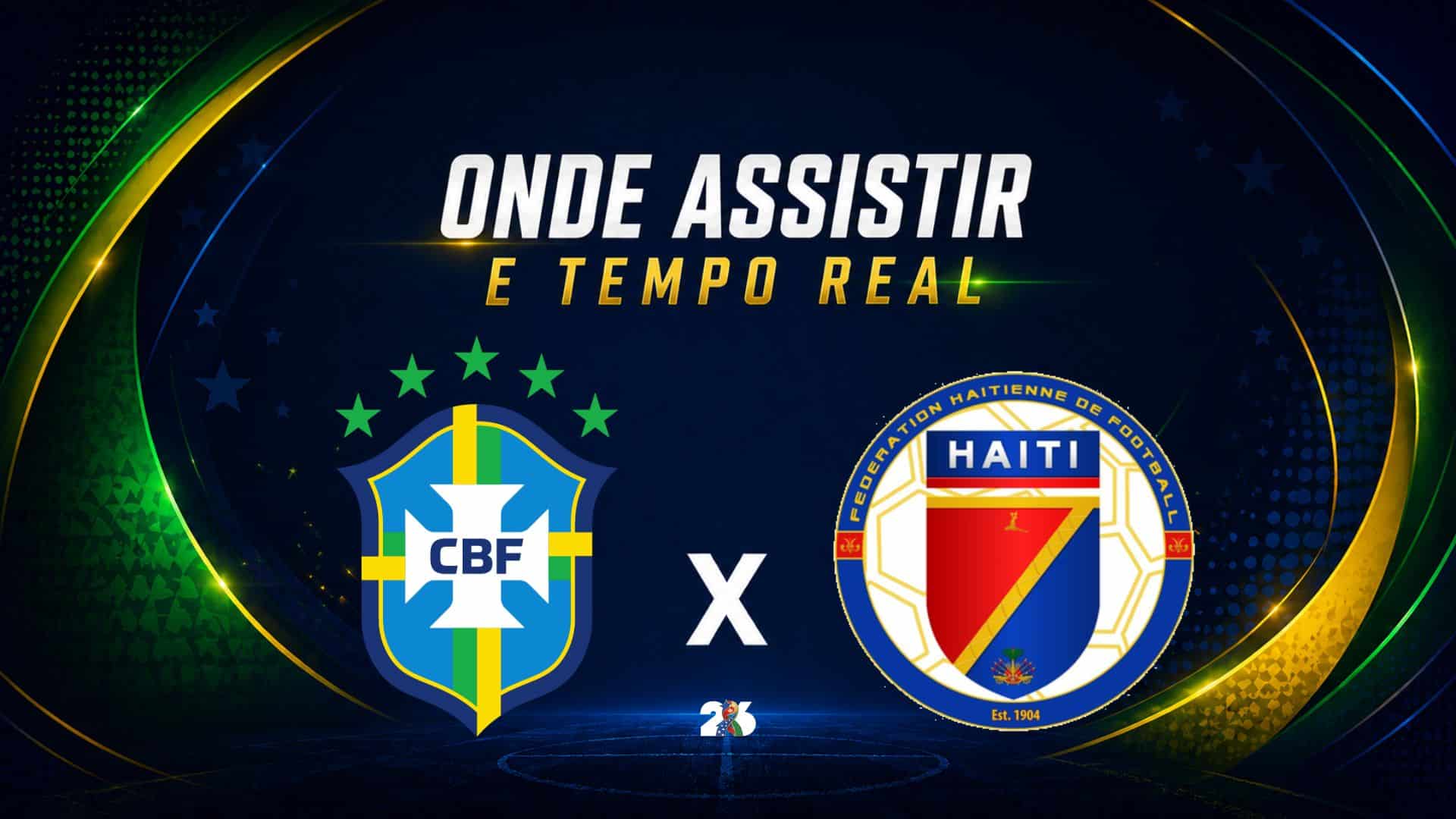 Brasil x Haiti: onde assistir ao vivo, horário e prováveis escalações