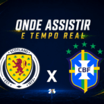 Escócia x Brasil: AO VIVO e escalações confirmadas
