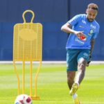 neymar treino seleção brasileira