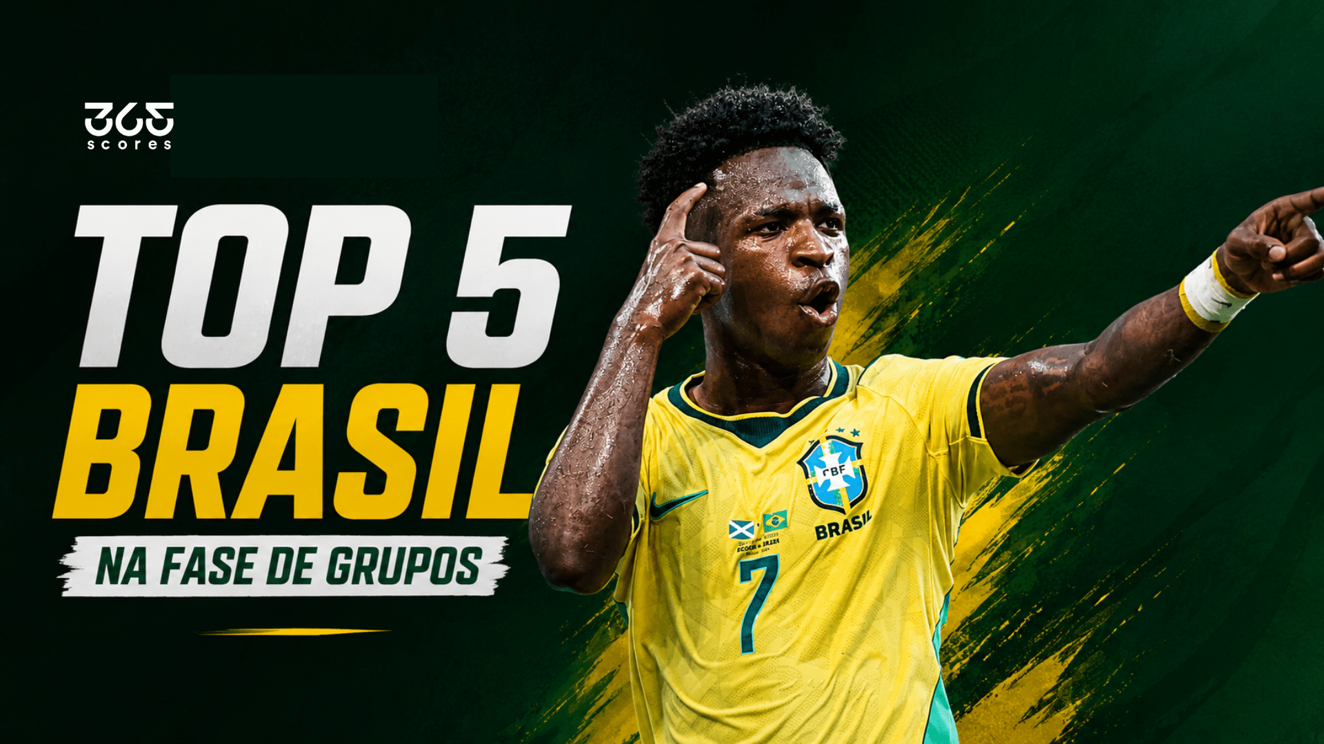 Vini Jr. e mais quatro: Quem foram os destaques do Brasil na fase de grupos?