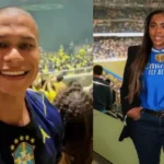 Ex de Jojo é flagrado com mãe de Vini Jr. em jogo do Brasil na Copa