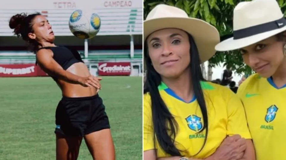 Alice Carvalho veste a camisa de Marta e inicia gravações no Brasil