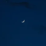 Alinhamento de Lua e três planetas fica visível a olho nu; imagens