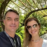 Mulher de Flávio Bolsonaro defende o marido após Michelle dizer que ele a desrespeitou