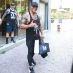The Rock treina no Rio durante divulgação do live-action de