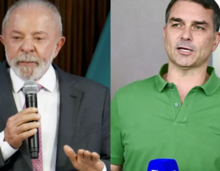 Lula tem 24% de eleitores à direita, e Flávio Bolsonaro, 19% à esquerda, aponta Datafolha