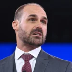 Eduardo Bolsonaro defende ruptura entre PL e Novo após nova fala de Zema sobre Flávio e Vorcaro