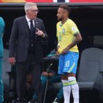 neymar e carlo ancelotti pela seleção