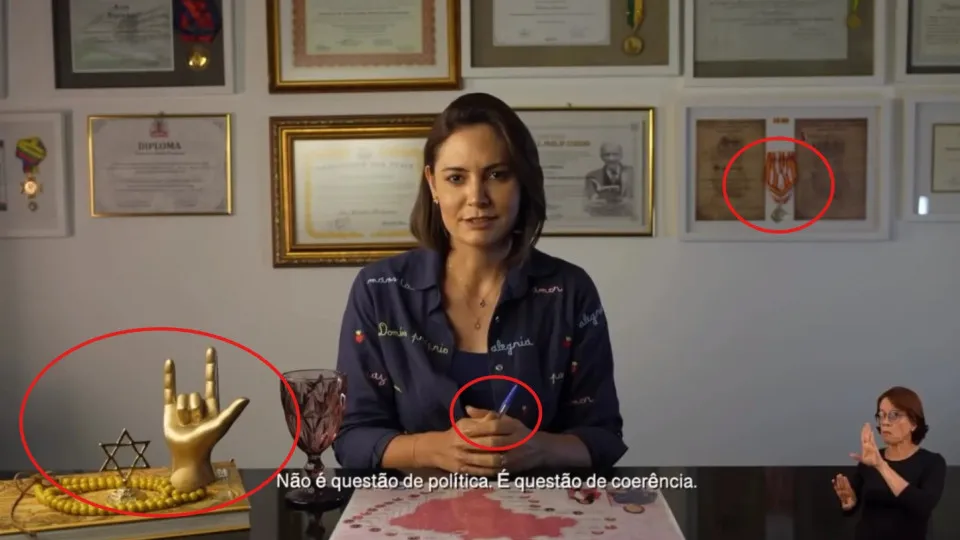 Estrela, mão dourada e outros: Simbolismos ocultos no vídeo de Michelle