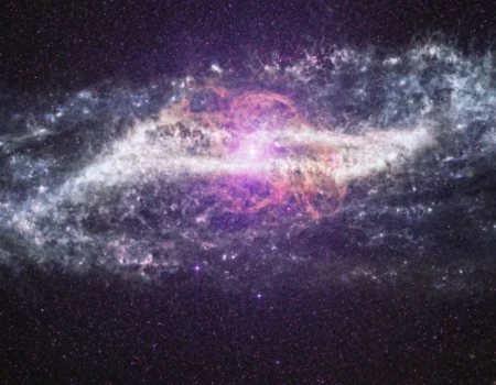 Nasa divulga imagem inédita de galáxia a 11 milhões de anos-luz da Terra