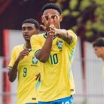Joia do Palmeiras, Eduardo Conceição marca e dá assistência em goleada do Brasil sub-17
